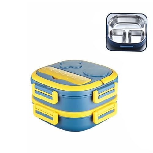 Tragbarer Multi Layer Mahlzeitbehälter Praktische Mehrschicht Lunchbox Für Einfache Trennung Von Mahlzeiten Und Snacks Business Lunchbox von THINCAN