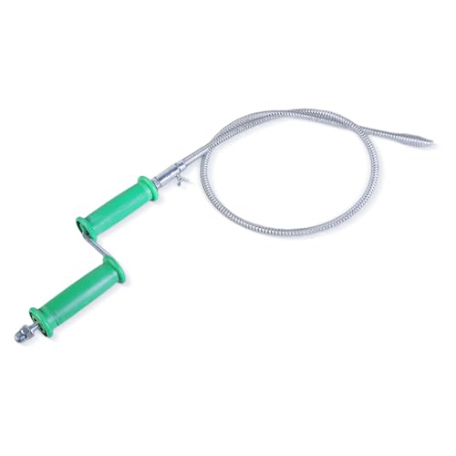 Verzinkter Stahlabfluss Nicht Logging Werkzeug Effizienter Clog Entferner 10 Mm Für 45 ° & 90 ° Rohrbohrungen Toiletten Duschen Bodenflächen Toilettenschnecken von THINCAN