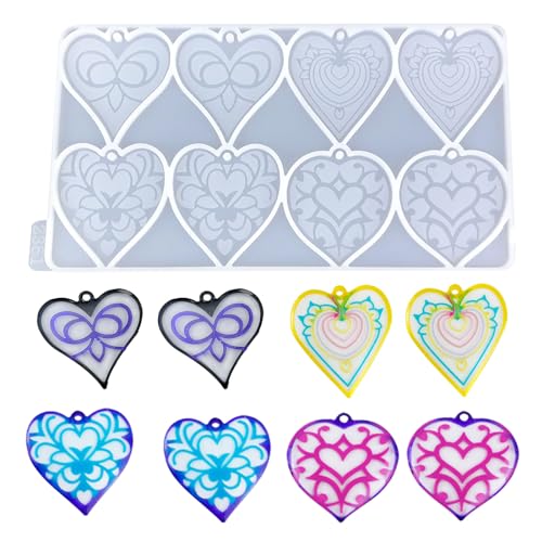 Wiederverwendbare Schmuckanhänger Harzform Zierkapfform Schmuckform Pendellform Einzigartiges Accessoire Formen Für Handgefertigtes Handwerk Wiederverwendbare Schmuckanhänger Harzform Zierkapfform Schmuckform Pendellform Einzigartiges Accessoire Formen Für Handgefertigtes Handwerk von THINCAN