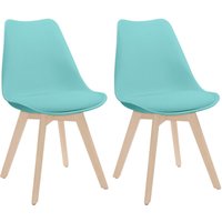 2er-Pack Daria Esszimmerstühle im nordischen Stil 83x55x48cm Thinia Home von THINIA HOME