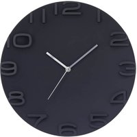 Moderne 3D-Wanduhr in Schwarz Ø34,5cm Thinia Home Moderne 3D-Wanduhr in Schwarz Ø34,5cm Thinia Home von THINIA HOME