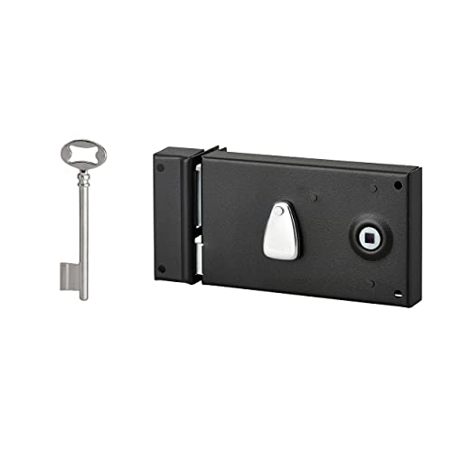 Deadbolt Lock Horizontal Thirard T 1/2-Black-Left B x H 82 x 140 mm von Thirard