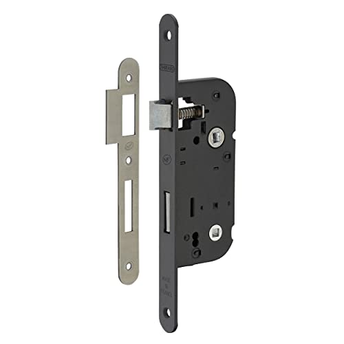 Thirard Mortise Lock 1/2 Turn with 1 Key Square Ends, Schwarz von Thirard