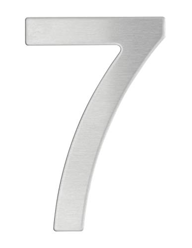 Thirard Number 7 Edelstahl, 76 mm, selbstklebend von Thirard