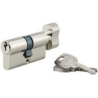 Profile std Knaufzylinder, Messing vernickelt, 30x30 mm, 3 Schlüssel Profile std Knaufzylinder, Messing vernickelt, 30x30 mm, 3 Schlüssel von THIRARD