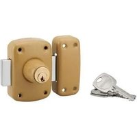 Thirard - Schloss corvette, Doppelzylinder 45mm, epoxy bronze, 3 Schlüssel Thirard - Schloss corvette, Doppelzylinder 45mm, epoxy bronze, 3 Schlüssel von THIRARD