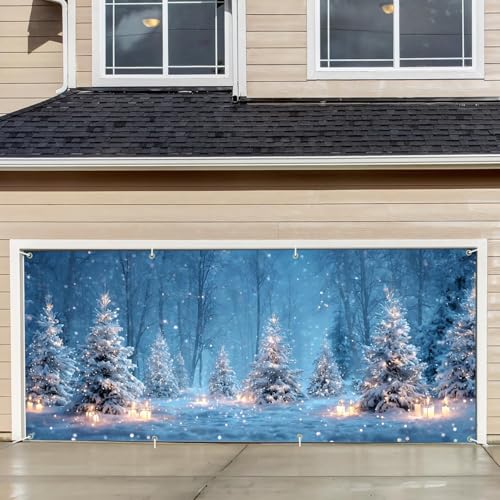 Garagentor-Flagge, 4,6 x 90 cm, Polyester, wetterbeständig, für Außendekoration, lichtbeständig, Hofbanner (42) von THISFIND