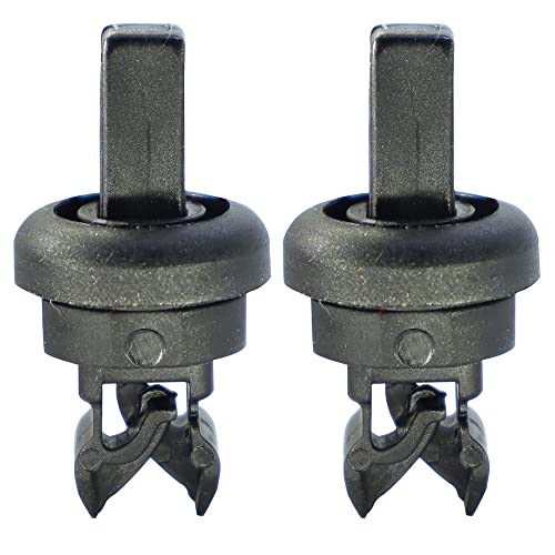 2 Stück Kofferraum-Hutablage-Clips, Hutablage-Schnur-Clips, kompatibel für Renault Clio Megane Scenic Laguna Modus MK1 MK2 MK3 1 2 3 4 Auto-Halterungen 7705099001 von THLMT