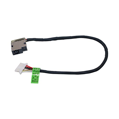 Laptop Power Socket Kabel Kompatibel für HP Pavilion 15-AB 15-BS 15-AU 15T-AB Serie 799749-T17 799749-S17 799749-Y17, Laptop DC Power Jack Dock Connector Flex Ladekabel Ersatz von THLMT