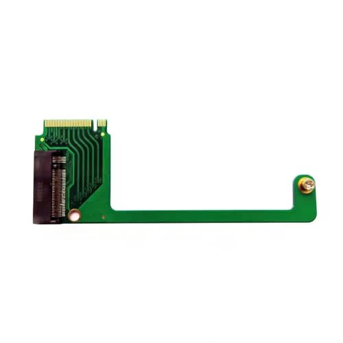 SSD Card Adapter kompatibel für Rog Ally, Handheld Gaming Console Transfer Board 90 Grad modifiziertes M2 Festplattenkonverter Board Schnittstellenstecker (keine SSD-Karte) von THLMT