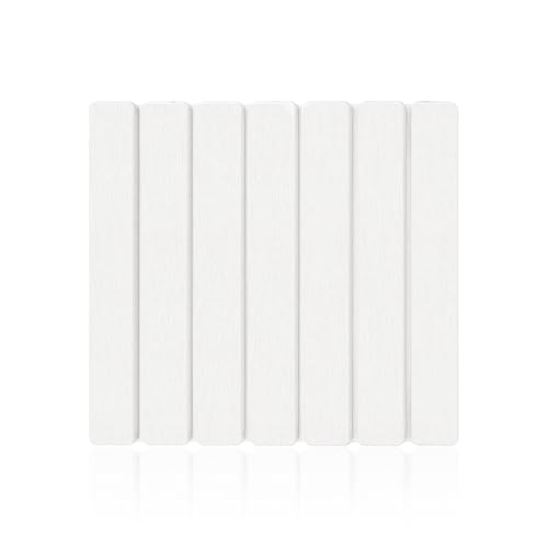 THMINS Abtropfmatte Geschirr, Stein Geschirrtrockenmatte, 30x40 cm Faltbare Kieselgur Trockenmatte für Küche Schnelltrocknend, Super Saugfähig, Hitzebeständig für Spülbecken, Tassen, Besteck von THMINS