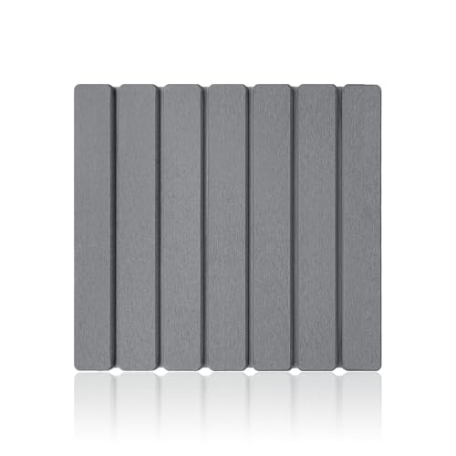 THMINS Abtropfmatte Geschirr, Stein Geschirrtrockenmatte, 30x40 cm Faltbare Kieselgur Trockenmatte für Küche Schnelltrocknend, Super Saugfähig, Hitzebeständig für Spülbecken, Tassen, Besteck von THMINS
