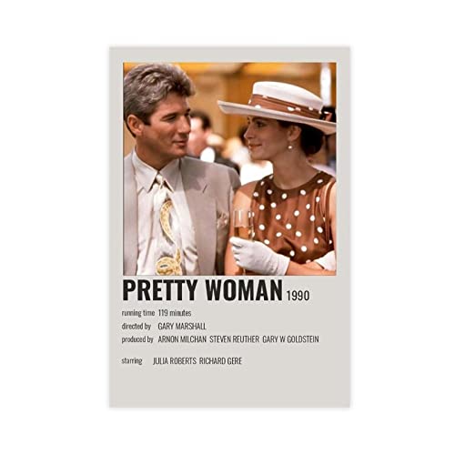 Pretty Woman Amerikanische romantische Komödie Filmabdeckung Schlafsaal Schlafzimmer Wandkunst Deco Poster Leinwand Poster Wandkunst Dekor Druck Bild Gemälde für Wohnzimmer Schlafzimmer Dekoration Pretty Woman Amerikanische romantische Komödie Filmabdeckung Schlafsaal Schlafzimmer Wandkunst Deco Poster Leinwand Poster Wandkunst Dekor Druck Bild Gemälde für Wohnzimmer Schlafzimmer Dekoration von THNIKK