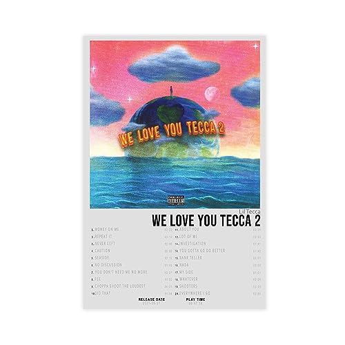 Rapper Lil Poster & Tecca We Love You Tecca 2 Musikalbum Cover Schlafsaal Schlafzimmer Wandkunst Deco Post Leinwand Poster Schlafzimmer Dekor Sport Landschaft Büro Zimmer Dekor Geschenk Unrahmen-Stil Rapper Lil Poster & Tecca We Love You Tecca 2 Musikalbum Cover Schlafsaal Schlafzimmer Wandkunst Deco Post Leinwand Poster Schlafzimmer Dekor Sport Landschaft Büro Zimmer Dekor Geschenk Unrahmen-Stil von THNIKK