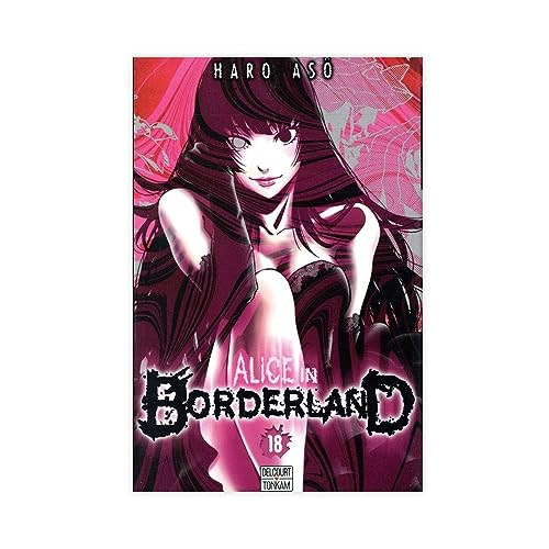 THNIKK Alice in Borderland Vol 18 Manga Cover Wandkunst Deco Poster Leinwand Poster Wandkunst Dekor Druck Bild Gemälde für Wohnzimmer Schlafzimmer Dekoration ungerahmt 30 x 45 cm THNIKK Alice in Borderland Vol 18 Manga Cover Wandkunst Deco Poster Leinwand Poster Wandkunst Dekor Druck Bild Gemälde für Wohnzimmer Schlafzimmer Dekoration ungerahmt 30 x 45 cm von THNIKK