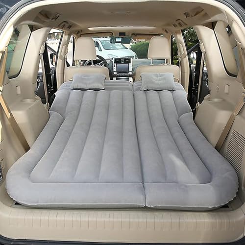 THNIKK Auto Luftmatratze für Hyundai iX20 (2010-2020), Bequeme Bewegliche Dickere Luftbett Auto Matratze Reisen Camping Outdoor Aktivitäten Matratze Autobett,A/Gray-01 von THNIKK