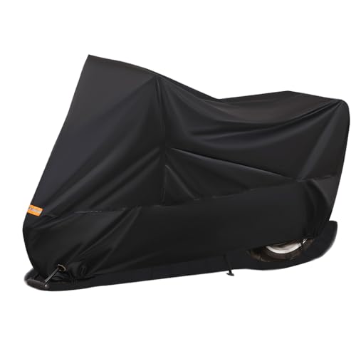 THOMIX Motorradabdeckung für Honda Forza 125 2015-2023, Staubdicht Atmungsaktiv Wasserdicht Winterfest Motorrad Abdeckplane Abdeckhaube Outdoor Indoor Motorradplane,A Black THOMIX Motorradabdeckung für Honda Forza 125 2015-2023, Staubdicht Atmungsaktiv Wasserdicht Winterfest Motorrad Abdeckplane Abdeckhaube Outdoor Indoor Motorradplane,A Black von THOMIX