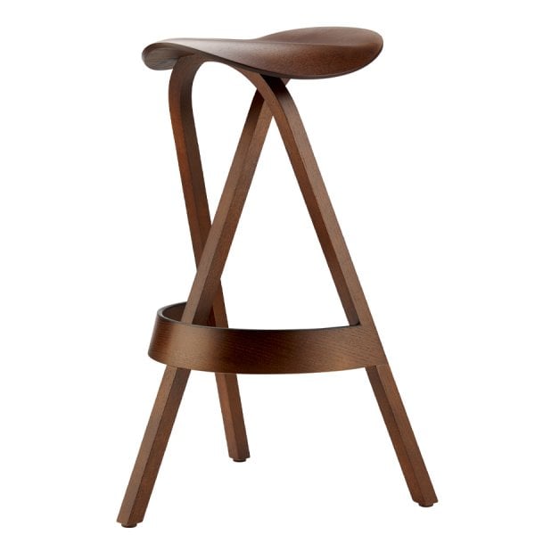 THONET 404 H Holzbarhocker | Nussbaum von THONET