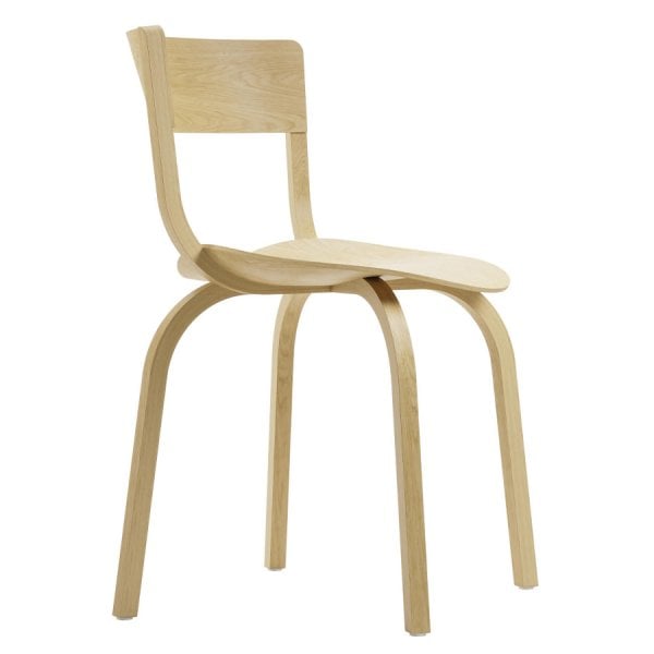 THONET 404 Holzstuhl | Eiche klar lackiert von THONET