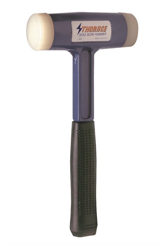 THOR Hammer THOR Rückschlagfreie Hammer mit Nylon Einsätze, Rund 38 mm, 750 g von THOR