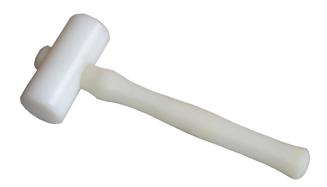 THOR Hammer THOR Super Plastik Hammer, Rund Ø x l 50 x 115 mm, 325 g, mit Plastik Stiel von THOR