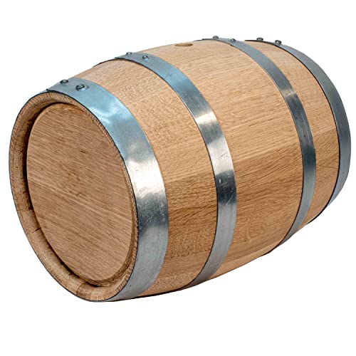 Eichenfass – Whiskey-Fass aus Holz (5 Liter) – für den Heimbrauer, Alkohol-Destiller, Weinmacher – neue amerikanische Eichenfässer für alternde Whiskey, Bourbon, Met (Eritage-Serie) von THOUSAND OAKS BARREL