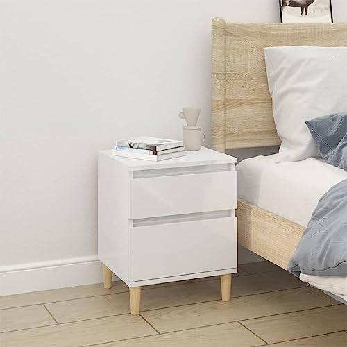 Nachttisch, Büroschrank Aktenschränke Flurschränke Aufbewahrungsschränke Geeignet für Büro Wohnstube Schlafzimmer Hotel Hochglanz-Weiß 40 x 35 x 50 cm Nachttisch, Büroschrank Aktenschränke Flurschränke Aufbewahrungsschränke Geeignet für Büro Wohnstube Schlafzimmer Hotel Hochglanz-Weiß 40 x 35 x 50 cm von THOYTOUI