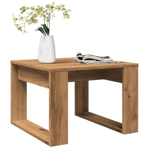 THOYTOUI Beistelltisch Artisan-Eiche 50x50x35 cm Holzwerkstoff, Sofatisch Tisch Wohnzimmer Coffee Table Wohnzimmertisch Geeignet für Teestube Wohnung Büro Hotel THOYTOUI Beistelltisch Artisan-Eiche 50x50x35 cm Holzwerkstoff, Sofatisch Tisch Wohnzimmer Coffee Table Wohnzimmertisch Geeignet für Teestube Wohnung Büro Hotel von THOYTOUI
