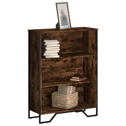 THOYTOUI Bücherregal, Leiter Regale Hängendes Regal Anrichte Mehrzweck Schränke Verwendbar für Küche Wohnbereich Arbeitszimmer Korridor Räuchereiche 80x31x106 cm Holzwerkstoff THOYTOUI Bücherregal, Leiter Regale Hängendes Regal Anrichte Mehrzweck Schränke Verwendbar für Küche Wohnbereich Arbeitszimmer Korridor Räuchereiche 80x31x106 cm Holzwerkstoff von THOYTOUI