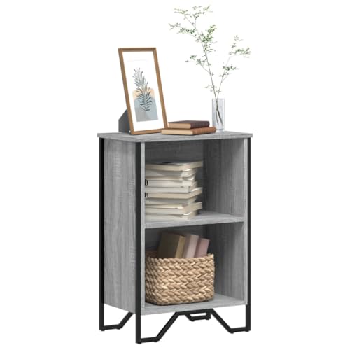 THOYTOUI Bücherregal, Mehrzweck Schränke Regale Anrichte Treppenregale Verwendbar für Arbeitszimmer Schlafzimmer Wohnbereich Küche Grau Sonoma 50x31x74,5 cm Holzwerkstoff THOYTOUI Bücherregal, Mehrzweck Schränke Regale Anrichte Treppenregale Verwendbar für Arbeitszimmer Schlafzimmer Wohnbereich Küche Grau Sonoma 50x31x74,5 cm Holzwerkstoff von THOYTOUI
