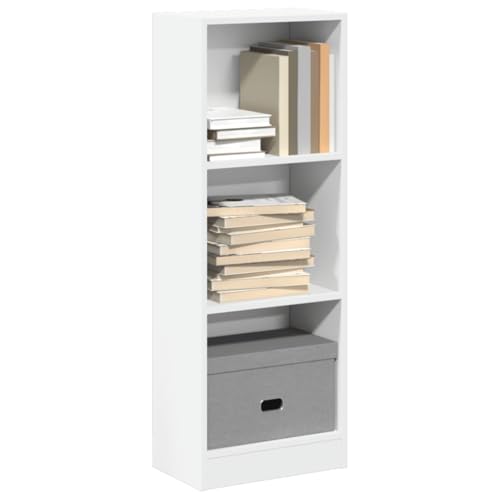 THOYTOUI Bücherregal, Möbel Schaukästen Treppenregale Anrichte Verwendbar für Wohnbereich Küche Korridor Schlafzimmer Weiß 40x24x109 cm Holzwerkstoff THOYTOUI Bücherregal, Möbel Schaukästen Treppenregale Anrichte Verwendbar für Wohnbereich Küche Korridor Schlafzimmer Weiß 40x24x109 cm Holzwerkstoff von THOYTOUI