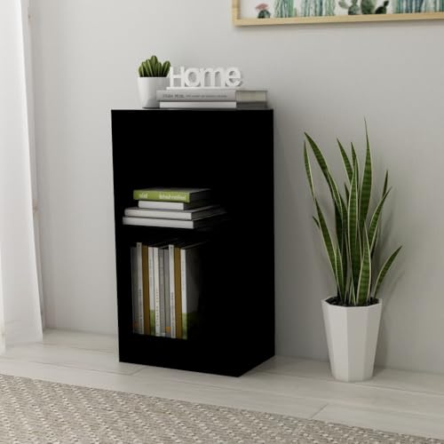 THOYTOUI Bücherregal, Regale Hängendes Regal Leiter Regale Anrichte Verwendbar für Küche Arbeitszimmer Schlafzimmer Wohnbereich Schwarz 40x24x75 cm Holzwerkstoff THOYTOUI Bücherregal, Regale Hängendes Regal Leiter Regale Anrichte Verwendbar für Küche Arbeitszimmer Schlafzimmer Wohnbereich Schwarz 40x24x75 cm Holzwerkstoff von THOYTOUI