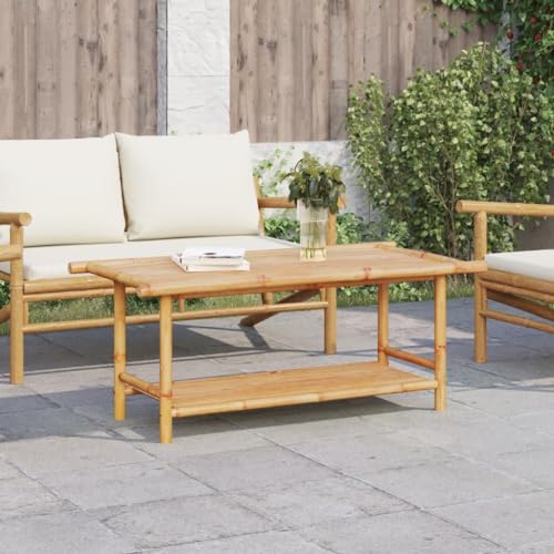 THOYTOUI Couchtisch 110x55x45 cm Bambus, Tisch Wohnzimmer Wohnzimmertisch Sofatisch Coffee Table Geeignet für Hotel Wohnzimmer Teestube Flur THOYTOUI Couchtisch 110x55x45 cm Bambus, Tisch Wohnzimmer Wohnzimmertisch Sofatisch Coffee Table Geeignet für Hotel Wohnzimmer Teestube Flur von THOYTOUI