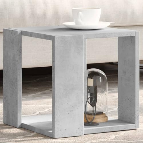 THOYTOUI Couchtisch Betongrau 32x32x30 cm Holzwerkstoff, Sofatisch Wohnzimmertisch Tisch Wohnzimmer Coffee Table Geeignet für Wohnung Büro Hotel Wohnzimmer THOYTOUI Couchtisch Betongrau 32x32x30 cm Holzwerkstoff, Sofatisch Wohnzimmertisch Tisch Wohnzimmer Coffee Table Geeignet für Wohnung Büro Hotel Wohnzimmer von THOYTOUI