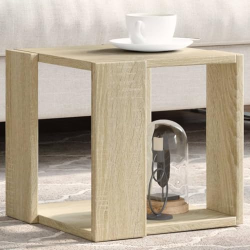 THOYTOUI Couchtisch Sonoma-Eiche 32x32x30 cm Holzwerkstoff, Sofatisch Tisch Wohnzimmer Wohnzimmertisch Coffee Table Geeignet für Flur Büro Hotel Wohnzimmer THOYTOUI Couchtisch Sonoma-Eiche 32x32x30 cm Holzwerkstoff, Sofatisch Tisch Wohnzimmer Wohnzimmertisch Coffee Table Geeignet für Flur Büro Hotel Wohnzimmer von THOYTOUI
