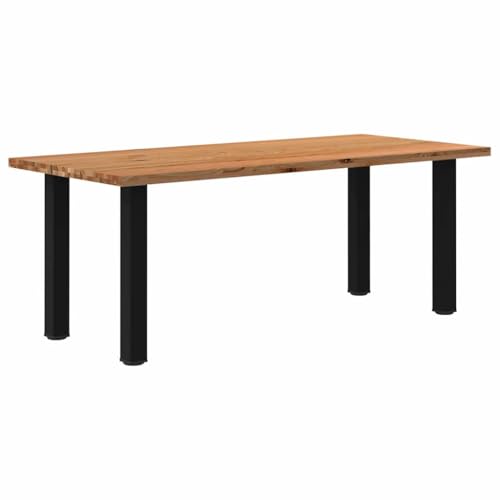 THOYTOUI Esstisch Hellbraun 200x90x74 cm Massivholz Eiche Rechteckig, Bistrotisch Dining Table Esszimmertisch Essgruppe Geeignet für Küche Wohnzimmer Speisesaal Esszimmer THOYTOUI Esstisch Hellbraun 200x90x74 cm Massivholz Eiche Rechteckig, Bistrotisch Dining Table Esszimmertisch Essgruppe Geeignet für Küche Wohnzimmer Speisesaal Esszimmer von THOYTOUI