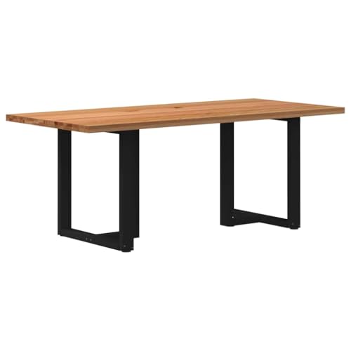 THOYTOUI Esstisch Hellbraun 200x90x74 cm Massivholz Eiche Rechteckig, Bistrotisch Dining Table Tisch Essgruppe Geeignet für Küche Wohnzimmer Speisesaal Esszimmer THOYTOUI Esstisch Hellbraun 200x90x74 cm Massivholz Eiche Rechteckig, Bistrotisch Dining Table Tisch Essgruppe Geeignet für Küche Wohnzimmer Speisesaal Esszimmer von THOYTOUI