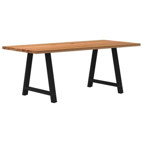 THOYTOUI Esstisch Hellbraun 200x90x74 cm Massivholz Eiche Rechteckig, Tisch Bistrotisch Esszimmertisch Dining Table Geeignet für Küche Wohnzimmer Speisesaal Esszimmer THOYTOUI Esstisch Hellbraun 200x90x74 cm Massivholz Eiche Rechteckig, Tisch Bistrotisch Esszimmertisch Dining Table Geeignet für Küche Wohnzimmer Speisesaal Esszimmer von THOYTOUI