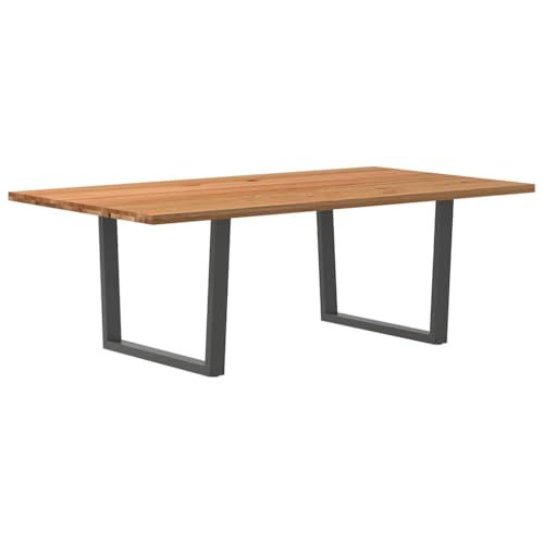 THOYTOUI Esstisch Hellbraun 220x120x74 cm Massivholz Eiche Rechteckig, Bistrotisch Dining Table Esszimmertisch Tisch Geeignet für Speisesaal Küche Esszimmer Wohnzimmer THOYTOUI Esstisch Hellbraun 220x120x74 cm Massivholz Eiche Rechteckig, Bistrotisch Dining Table Esszimmertisch Tisch Geeignet für Speisesaal Küche Esszimmer Wohnzimmer von THOYTOUI