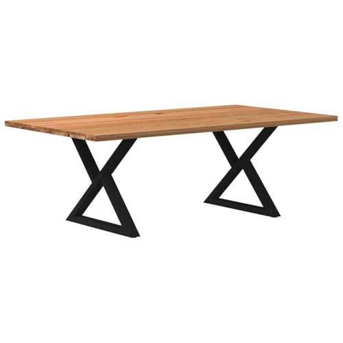 THOYTOUI Esstisch Hellbraun 220x120x74 cm Massivholz Eiche Rechteckig, Esszimmertisch Tisch Bistrotisch Küchentisch Geeignet für Esszimmer Küche Wohnzimmer Speisesaal THOYTOUI Esstisch Hellbraun 220x120x74 cm Massivholz Eiche Rechteckig, Esszimmertisch Tisch Bistrotisch Küchentisch Geeignet für Esszimmer Küche Wohnzimmer Speisesaal von THOYTOUI
