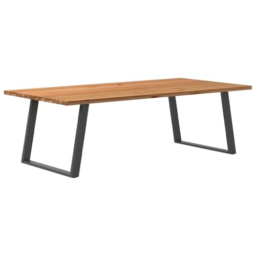 THOYTOUI Esstisch Hellbraun 240x120x74 cm Massivholz Eiche Rechteckig, Dining Table Essgruppe Tisch Bistrotisch Geeignet für Speisesaal Esszimmer Wohnzimmer Küche THOYTOUI Esstisch Hellbraun 240x120x74 cm Massivholz Eiche Rechteckig, Dining Table Essgruppe Tisch Bistrotisch Geeignet für Speisesaal Esszimmer Wohnzimmer Küche von THOYTOUI