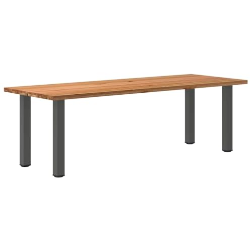 THOYTOUI Esstisch Hellbraun 240x90x74 cm Massivholz Eiche Rechteckig, Tisch Esszimmertisch Essgruppe Bistrotisch Geeignet für Esszimmer Küche Wohnzimmer Speisesaal THOYTOUI Esstisch Hellbraun 240x90x74 cm Massivholz Eiche Rechteckig, Tisch Esszimmertisch Essgruppe Bistrotisch Geeignet für Esszimmer Küche Wohnzimmer Speisesaal von THOYTOUI