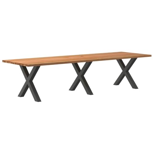 THOYTOUI Esstisch Hellbraun 320x100x74 cm Massivholz Eiche Rechteckig, Tisch Küchentisch Bistrotisch Dining Table Geeignet für Küche Wohnzimmer Esszimmer Speisesaal THOYTOUI Esstisch Hellbraun 320x100x74 cm Massivholz Eiche Rechteckig, Tisch Küchentisch Bistrotisch Dining Table Geeignet für Küche Wohnzimmer Esszimmer Speisesaal von THOYTOUI