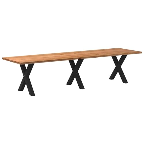 THOYTOUI Esstisch Hellbraun 320x90x74 cm Massivholz Eiche Rechteckig, Tisch Bistrotisch Dining Table Küchentisch Geeignet für Küche Speisesaal Wohnzimmer Esszimmer THOYTOUI Esstisch Hellbraun 320x90x74 cm Massivholz Eiche Rechteckig, Tisch Bistrotisch Dining Table Küchentisch Geeignet für Küche Speisesaal Wohnzimmer Esszimmer von THOYTOUI