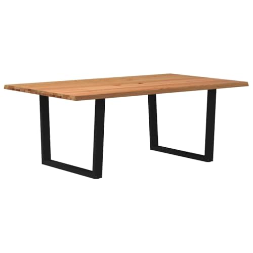 THOYTOUI Esstisch mit Baumkanten 200x120x74 cm Massivholz Eiche, Tisch Dining Table Esszimmertisch Bistrotisch Geeignet für Küche Speisesaal Esszimmer Wohnzimmer THOYTOUI Esstisch mit Baumkanten 200x120x74 cm Massivholz Eiche, Tisch Dining Table Esszimmertisch Bistrotisch Geeignet für Küche Speisesaal Esszimmer Wohnzimmer von THOYTOUI