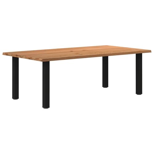 THOYTOUI Esstisch mit Baumkanten 220x120x74 cm Massivholz Eiche Rechteck, Bistrotisch Holztisch Tisch Esszimmertisch Geeignet für Speisesaal Küche Esszimmer Wohnzimmer THOYTOUI Esstisch mit Baumkanten 220x120x74 cm Massivholz Eiche Rechteck, Bistrotisch Holztisch Tisch Esszimmertisch Geeignet für Speisesaal Küche Esszimmer Wohnzimmer von THOYTOUI