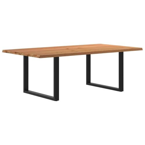THOYTOUI Esstisch mit Baumkanten 220x120x74 cm Massivholz Eiche Rechteck, Essgruppe Holztisch Dining Table Bistrotisch Geeignet für Esszimmer Küche Speisesaal Wohnzimmer THOYTOUI Esstisch mit Baumkanten 220x120x74 cm Massivholz Eiche Rechteck, Essgruppe Holztisch Dining Table Bistrotisch Geeignet für Esszimmer Küche Speisesaal Wohnzimmer von THOYTOUI