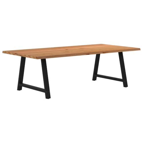 THOYTOUI Esstisch mit Baumkanten 240x120x74 cm Massivholz Eiche Rechteck, Holztisch Dining Table Bistrotisch Küchentisch Geeignet für Küche Esszimmer Speisesaal Wohnzimmer THOYTOUI Esstisch mit Baumkanten 240x120x74 cm Massivholz Eiche Rechteck, Holztisch Dining Table Bistrotisch Küchentisch Geeignet für Küche Esszimmer Speisesaal Wohnzimmer von THOYTOUI