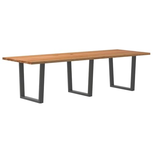THOYTOUI Esstisch mit Baumkanten 280x100x74 cm Massivholz Eiche, Bistrotisch Dining Table Küchentisch Essgruppe Geeignet für Küche Esszimmer Wohnzimmer Speisesaal THOYTOUI Esstisch mit Baumkanten 280x100x74 cm Massivholz Eiche, Bistrotisch Dining Table Küchentisch Essgruppe Geeignet für Küche Esszimmer Wohnzimmer Speisesaal von THOYTOUI