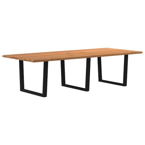 THOYTOUI Esstisch mit Baumkanten 280x120x74 cm Massivholz Eiche, Bistrotisch Holztisch Küchentisch Dining Table Geeignet für Küche Speisesaal Wohnzimmer Esszimmer THOYTOUI Esstisch mit Baumkanten 280x120x74 cm Massivholz Eiche, Bistrotisch Holztisch Küchentisch Dining Table Geeignet für Küche Speisesaal Wohnzimmer Esszimmer von THOYTOUI